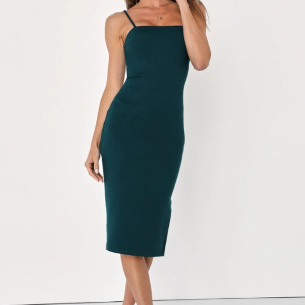 Lulu's Bodycon Midi Dress